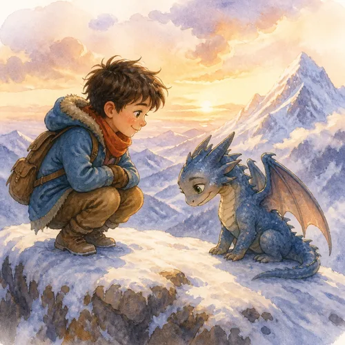 Léo et le Dragon Timide